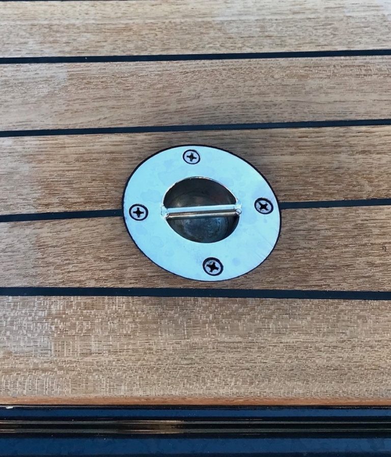Flush Mount Pad Eye 110mm Davco Winch